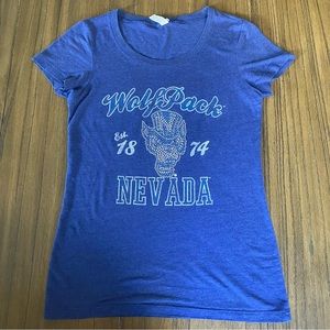 Nevada Wolf Pack Navy women’s T-shirt